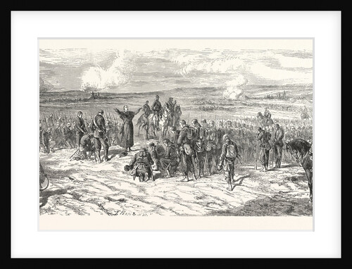 The Charette Troops Before the Battle in the Beauce in Vatay, France by Anonymous