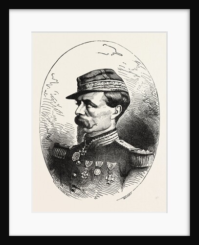 General Chanzy, Commander of the Second Army Loire, France by Anonymous