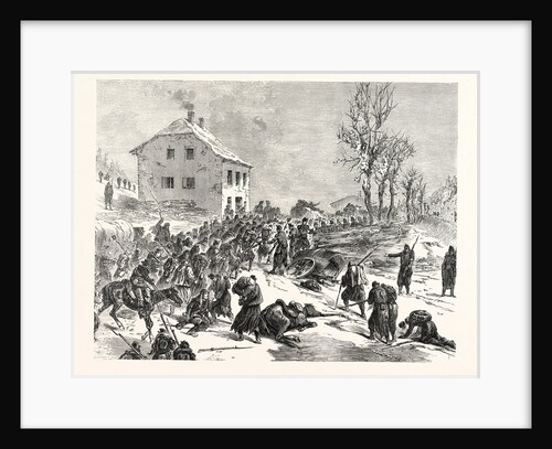 Disarmament of Bourbaki Troops at Verrieres on February 1, 1871, Switzerland by Anonymous