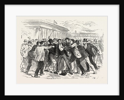 Arrest of an Alleged Spy on the Stock Exchange, France by Anonymous
