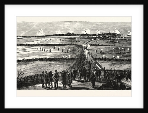 Attack on the Gare Aux Boeufs by Marine Fuseliere and the 103 and 106 Battalion of the National Garde of France, France by Anonymous