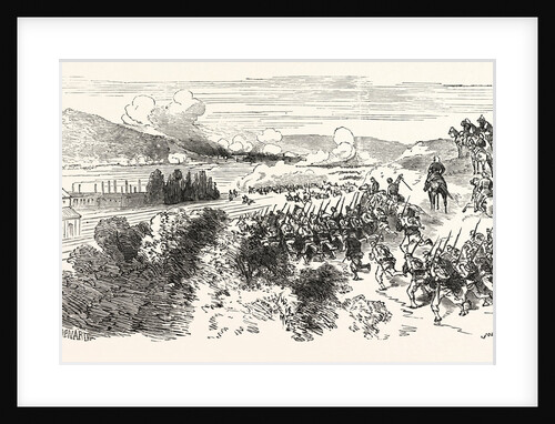 Battle of Saarbrucken. Taking the City by the French, Germany by Anonymous