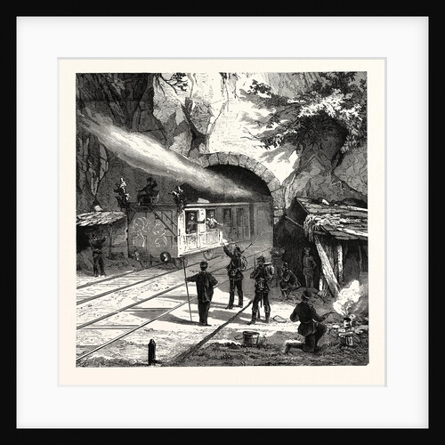 Guarding the Railway Tunnel Near Saarburg by North German Landwehr, Germany by Anonymous