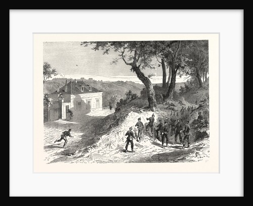 Picket below Noisy Le Grand in Front of Fort Nogent by Anonymous