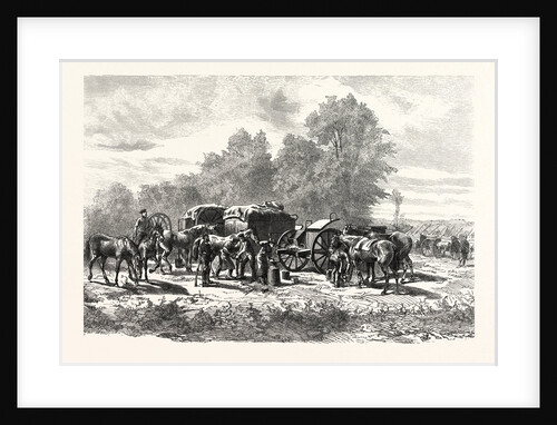 Field Smithy or Forge, at a Field Artillery Regiment by Anonymous