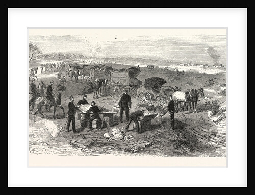 A Field Expedition Post on the Battlefield of St. Privat on 19 August 1870 by Anonymous