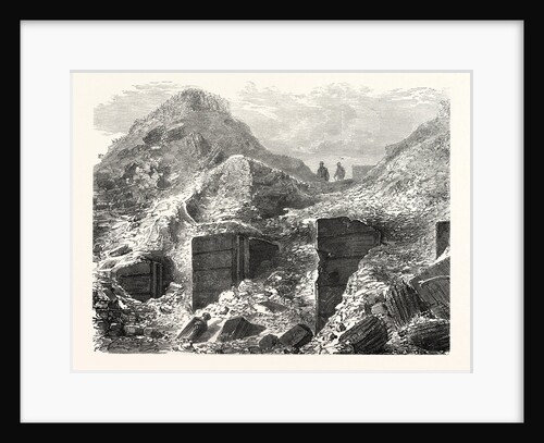 A Part of the Ramparts Before Paris after the Bombing, France by Anonymous