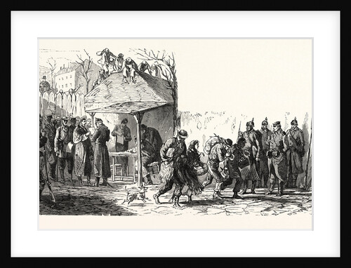 Before Paris: Presentation of Passes at the Gate of Pantin, France by Anonymous
