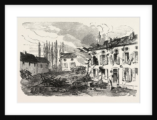 Imperial Quarter in Gravelotte, 5 Minutes after the Departure of Emperor Napoleon III, France by Anonymous