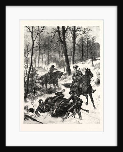 Raid on a Hussar Patrol Near Maimenon at the End of December, France by Anonymous