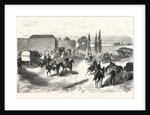 Passage of the Rhine at Mainz of the 12th Corps. August 3, 1870 by Anonymous
