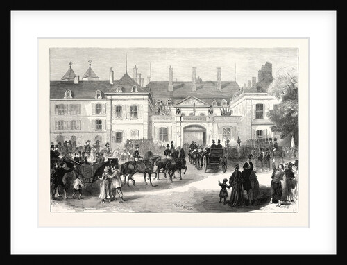Arrival of the Emperor Napoleon III and the Prince Imperial at Metz, July 28 1870 by Anonymous