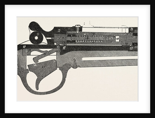 Chassepot, Engraving 1870 by Anonymous