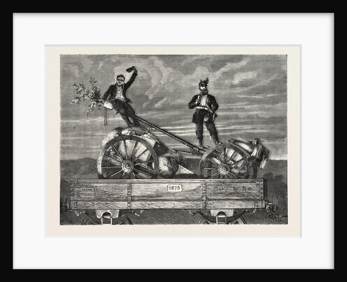 on the Border, 1870 by Anonymous