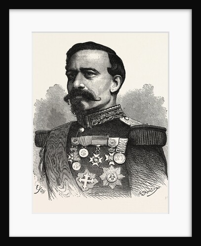 General Bourbaki, Commanding the Imperial Guard by Anonymous