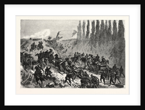 Ascension of the Heights of Spicheren by a Prussian Battery, the 6 August 1870 by Anonymous