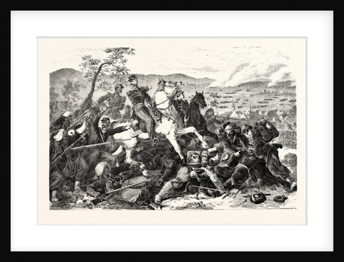 Mac-Mahon at the Battle of Worth Germany, 1870 by Anonymous