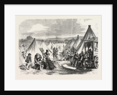 Camp of Mac Mahon Converted to an Ambulance after the Battle of Worth, 7 August 1870 by Anonymous