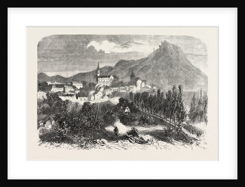 View of Forbach, 1870 by Anonymous