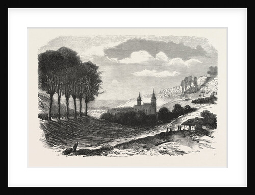 French Camp Near Saint-Avold 1870 by Anonymous