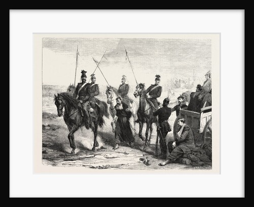 Arrest of a French Spy, 24 August, to Metz, 1870 by Anonymous