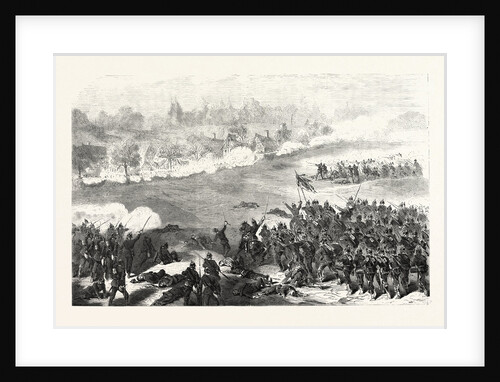 Attack of Sainte-Marie-Aux-Oak by the 1st Division of the Prussian Guard on 18 August 1870 by Anonymous