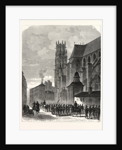 Crossing by the German Landwehr at Pont-a-Mousson, September 11 1870 by Anonymous