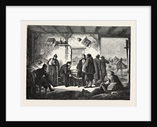 An Ambulance the Aftermath of the Battle of Spicheren 1870 by Anonymous