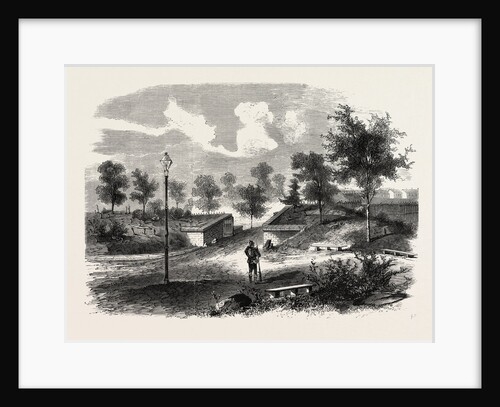 Glacis of the Fortress of Toul after the Surrender 1870 by Anonymous