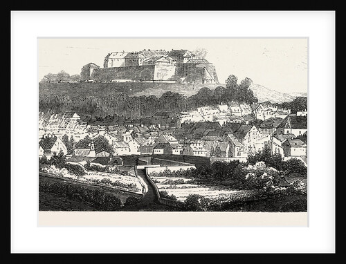 The Fortress Bitche 1870 by Anonymous