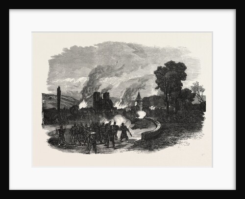 Withdrawal of the French from Mouzon in the Evening of 30 August 1870 by Anonymous