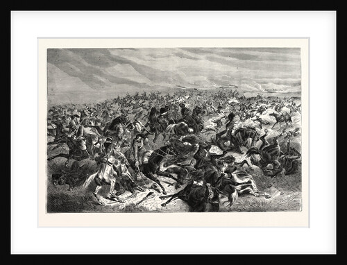 Rapid Fire of the Prussian Infantry Riders against the French Cavalry, the Battle of Sedan, September 1 1870 by Anonymous