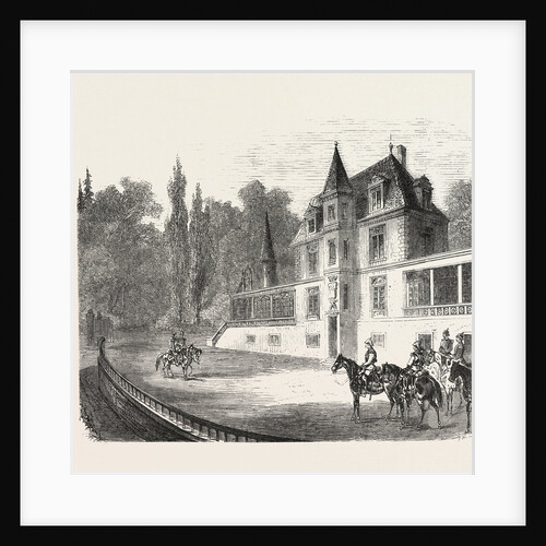 The Chateau De Bellevue Near Sedan 1870 by Anonymous