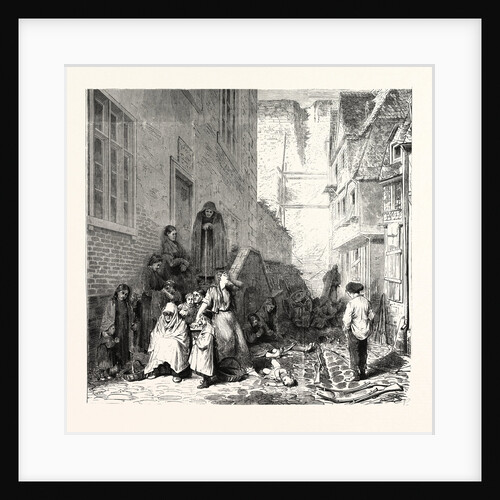 A Side Street in Sedan after the Surrender 1870 by Anonymous