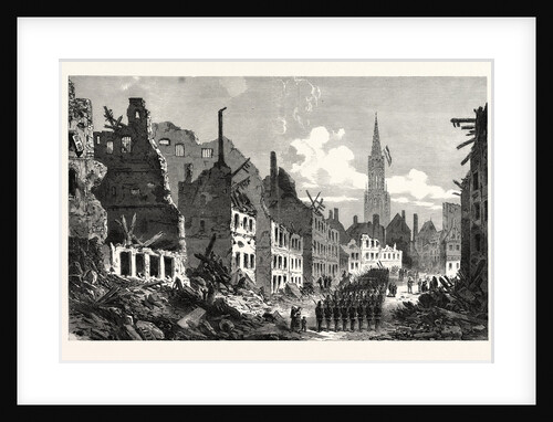 Rue Des Pierres, Strasbourg, Sunday, Oct. 2, after the Surrender 1870 by Anonymous