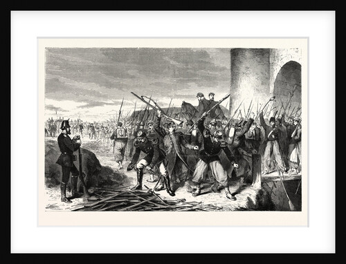 Garrison of Strasbourg Leaving after the Surrender, September 28 1870 by Anonymous