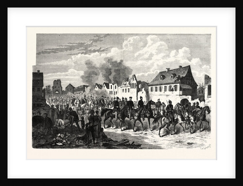 General Werder in Strasbourg, September 30 1870 by Anonymous