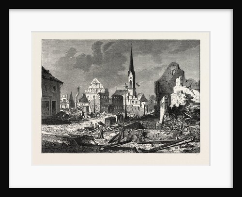 Main Street Kehl 1870 by Anonymous