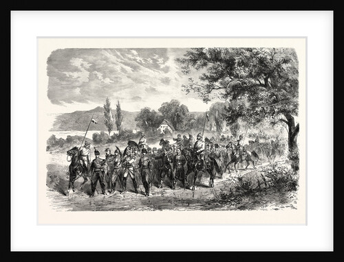 Convoy of Prisoners of the Army of Metz, the Valley of the Moselle, October 30 1870 by Anonymous