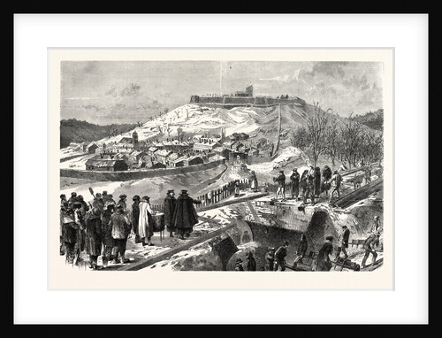 The City and the Fortress Montmedy, December 15 1870 by Anonymous