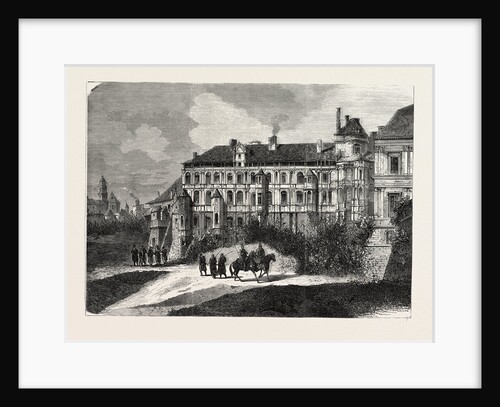 The Chateau De Blois 1870 by Anonymous