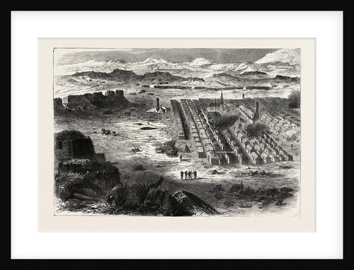 View of the Camp Pe Conlie Near Mans 1870 by Anonymous