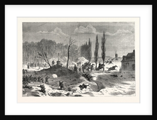 Battle Near Quesnel, November 23 1870 by Anonymous