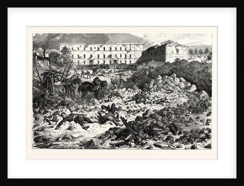 The Citadel of Laon after the Explosion, September 9 1870 by Anonymous