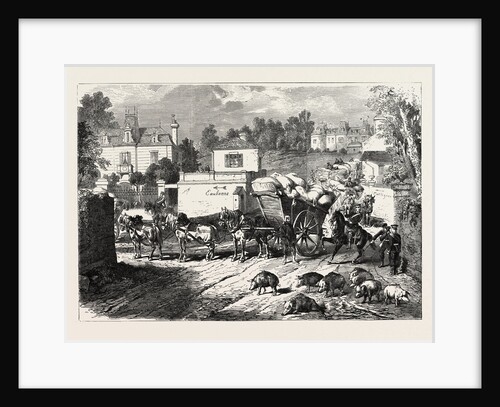 Montlignon Near Paris 1870 by Anonymous