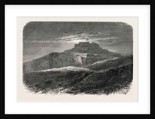 The Citadel (Castle) Belfort, Engraving 1870 by Anonymous