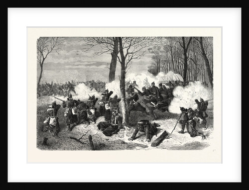 Bourget Defence by French Sailors on 24 December 1870 by Anonymous