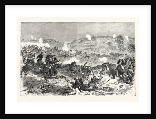 The French and the Saxons Near Villers, November 30 1870 by Anonymous