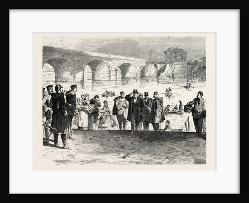 Jules Favre Landing in Pont De Sevres During the First Week of the Armistice by Anonymous