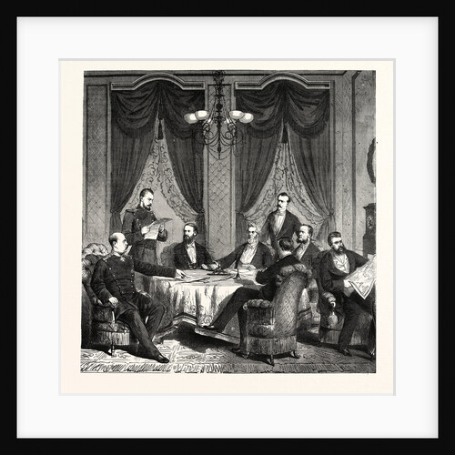 Plenipotentiary Conference Dealing with Peace in Frankfurt, May 1871 by Anonymous